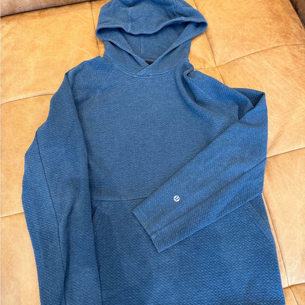 Lululemon Blue Hooded Sweatshirt